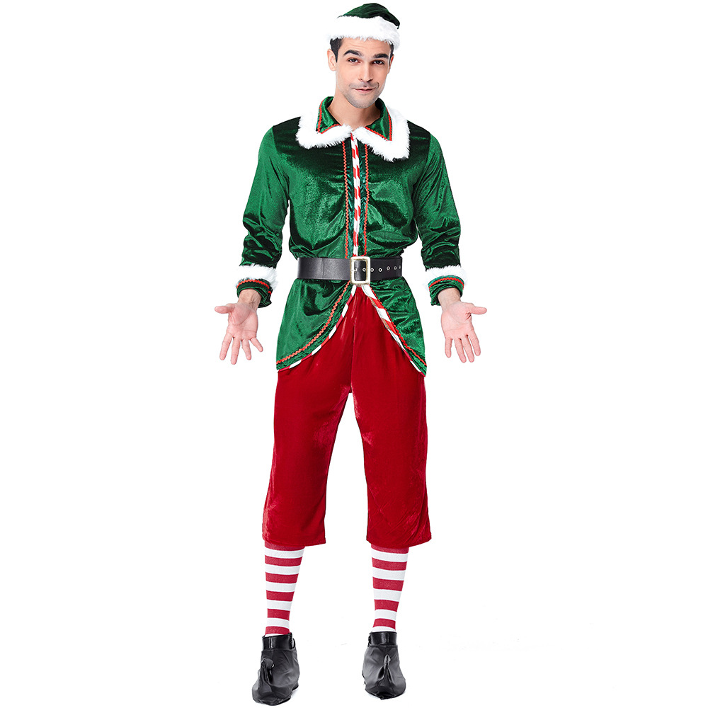 Santa Claus Costume Women Men  - đánh giá và giá Elf Costume Christmas