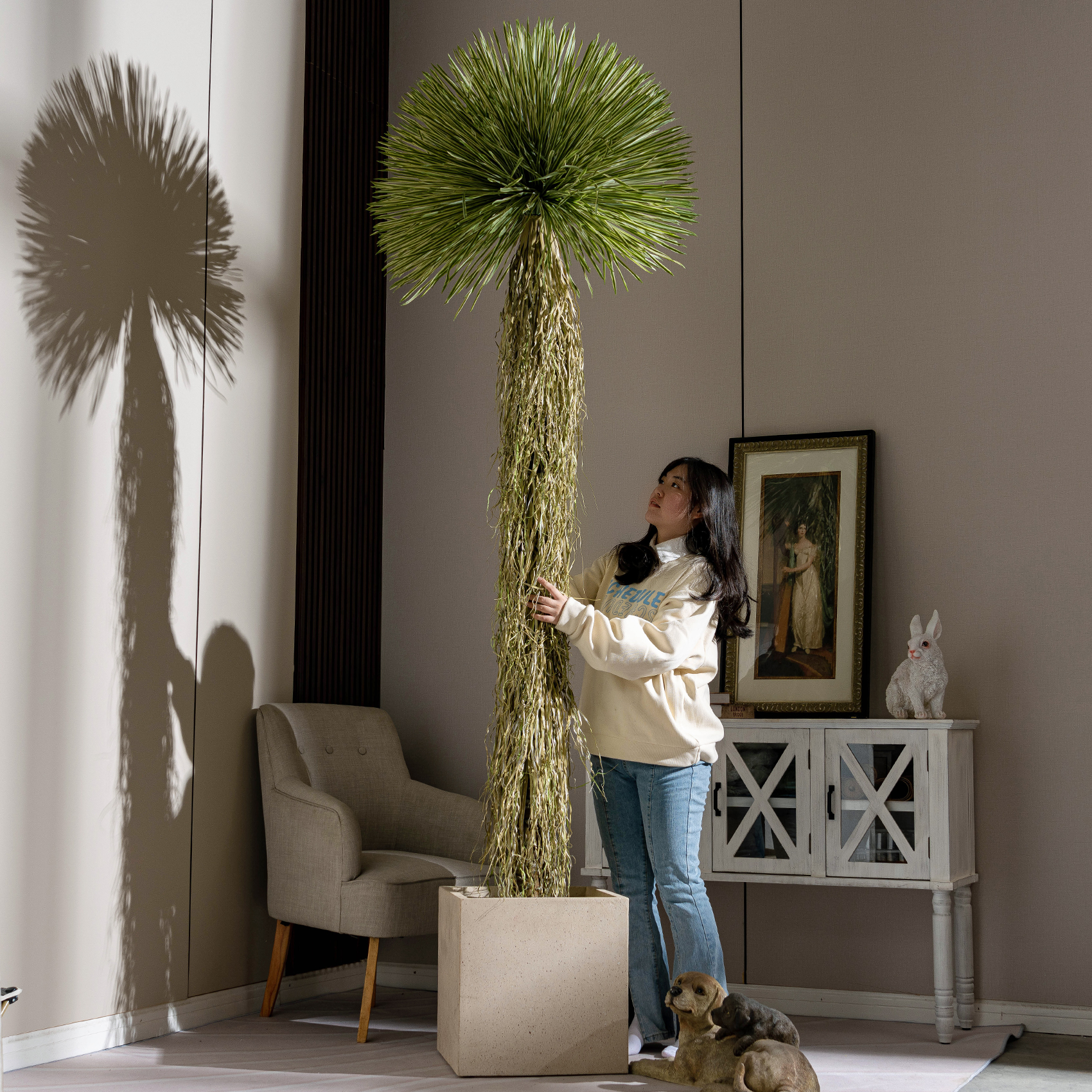 Artificial Scarecrow Dracaena  - đánh giá và giá Christmas Tree Artificial