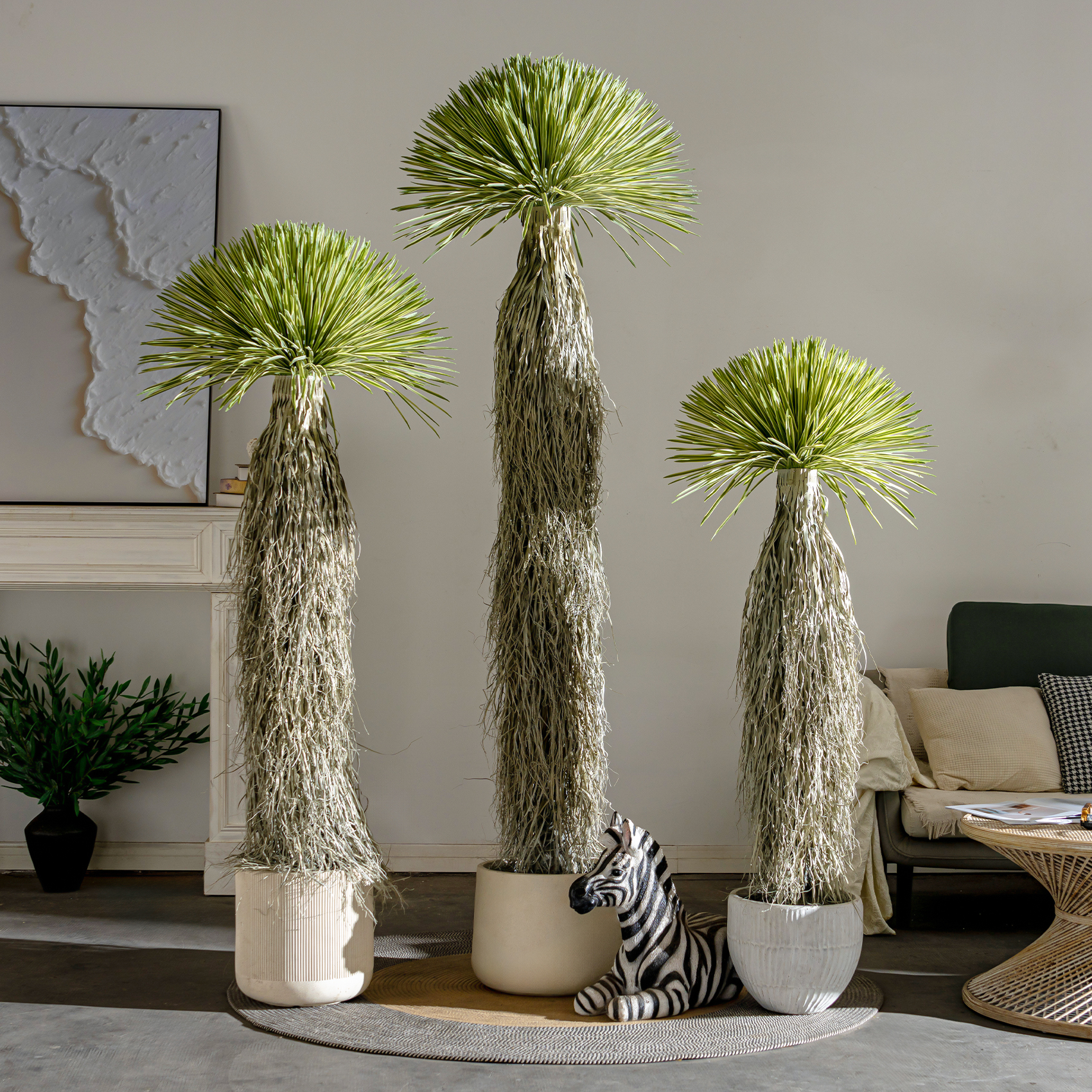 Artificial Scarecrow Dracaena  - đánh giá và giá Christmas Tree Artificial