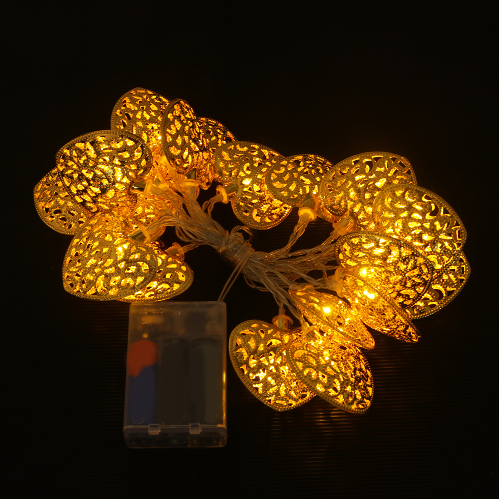 20Leds Heart String Lights Gol - đánh giá và giá Led Fairy String Lights