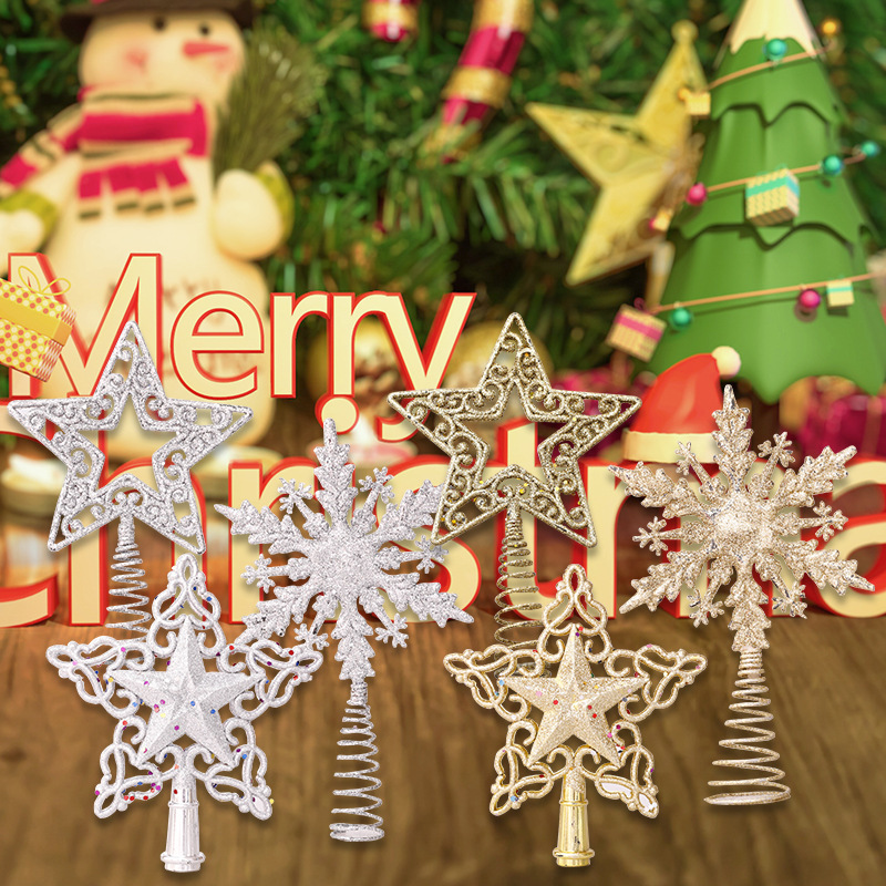 Christmas Tree Toppers Glitter - đánh giá và giá Star Tree Topper