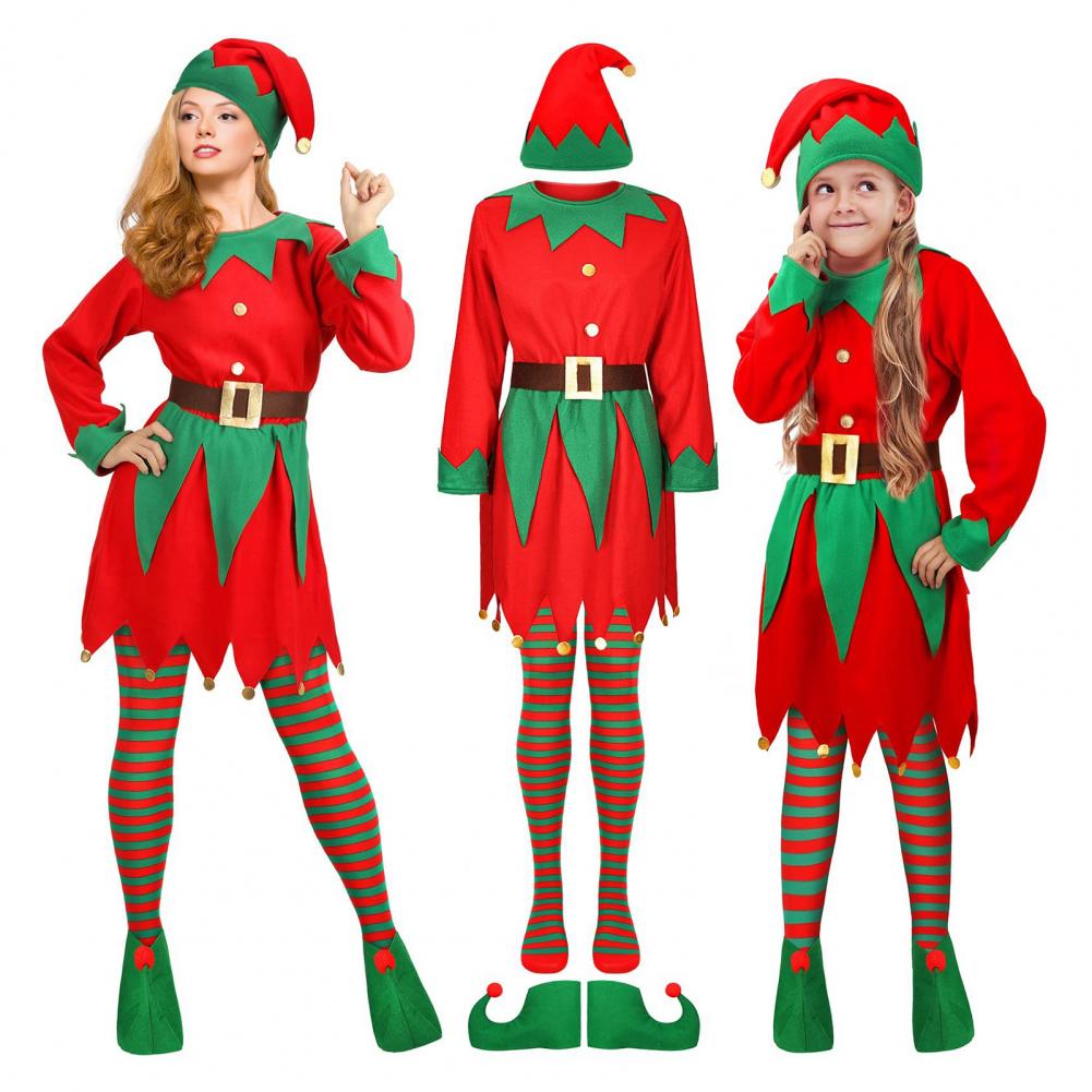1 Set Christmas Elf Costume Ki - đánh giá và giá Elf Costume Christmas
