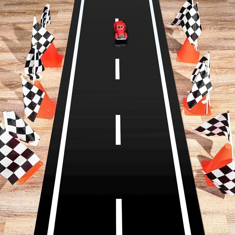 Race Car Racetrack Table Runne - đánh giá và giá Christmas Table Runner