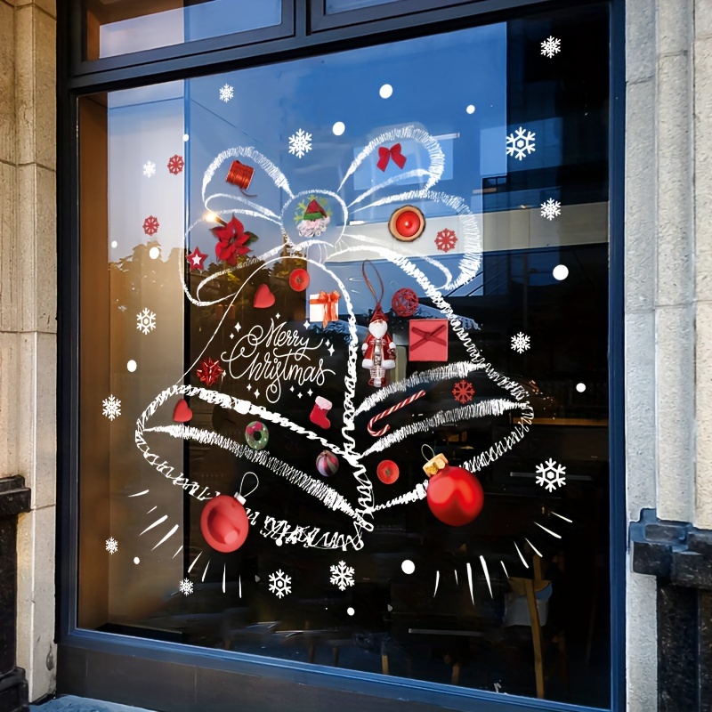 Christmas Stickers Snowflake T - đánh giá và giá Snowflake Window Decal