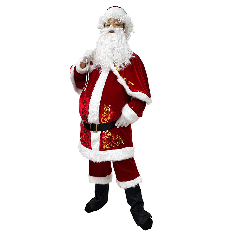 Santa Claus Costume Adult Men  - đánh giá và giá Elf Costume Christmas