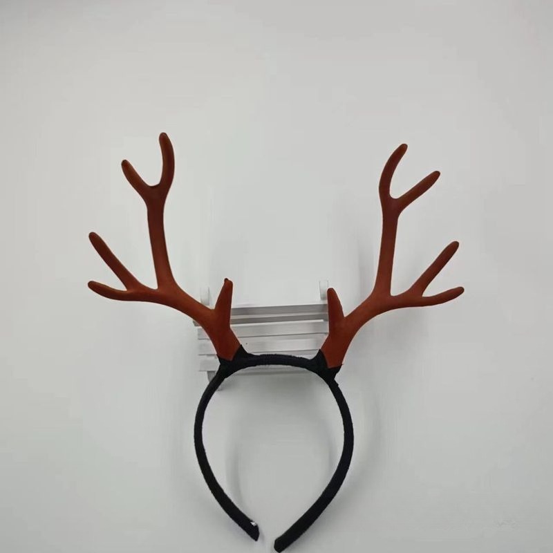 10pair 17cm Flocked Reindeer A - đánh giá và giá Reindeer Antlers Headband
