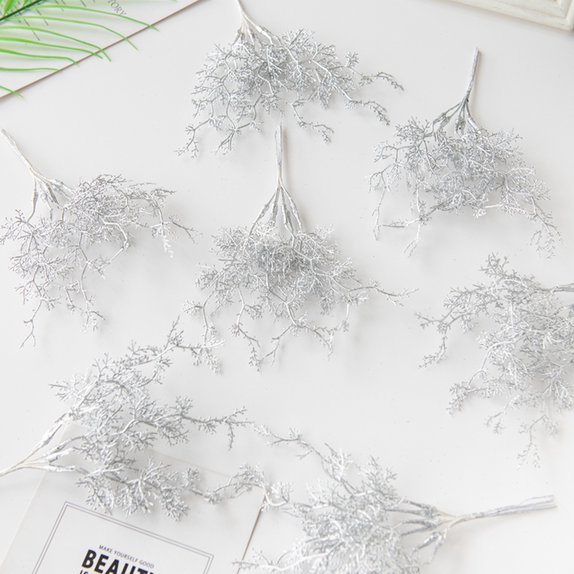 6Pcs/bundle Artificial Plant G - đánh giá và giá Christmas Wreath Fake