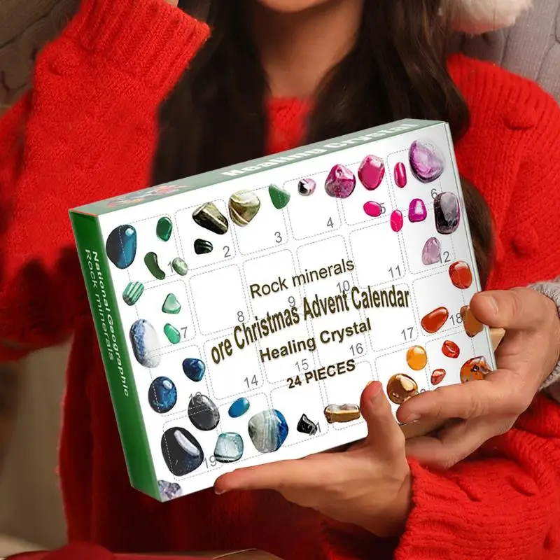 Stone Rock Mineral Collection  - đánh giá và giá Advent Calendar Gift