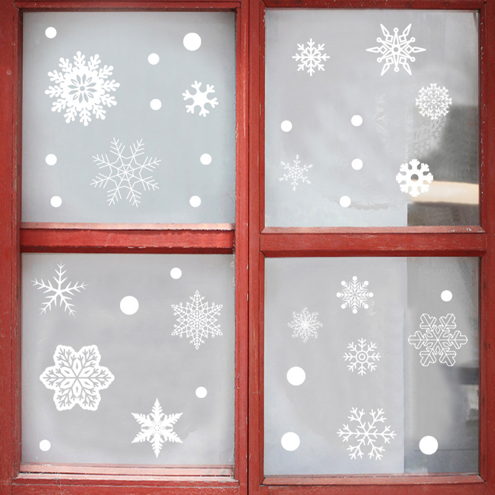 37PCS Gift Xmas Festival Suppl - đánh giá và giá Snowflake Window Decal