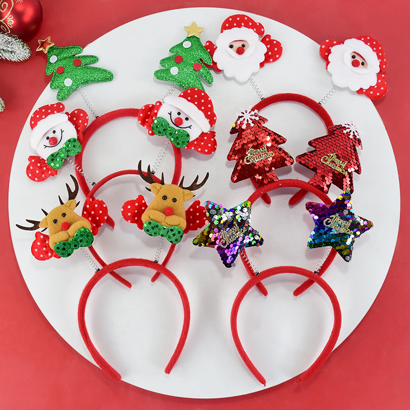 Christmas Headband Kids Adult  - đánh giá và giá Reindeer Antlers Headband