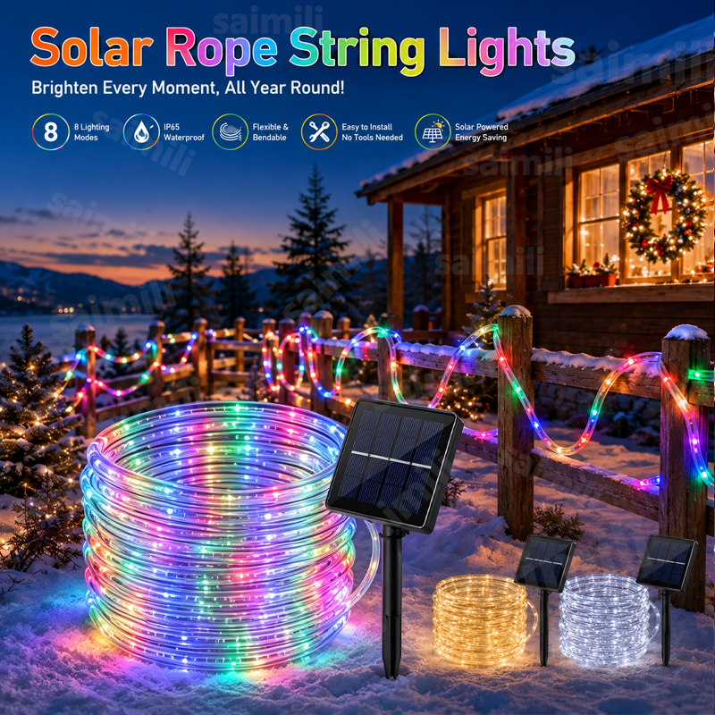 Outdoor Solar LED Fairy Lights - đánh giá và giá Led Fairy String Lights