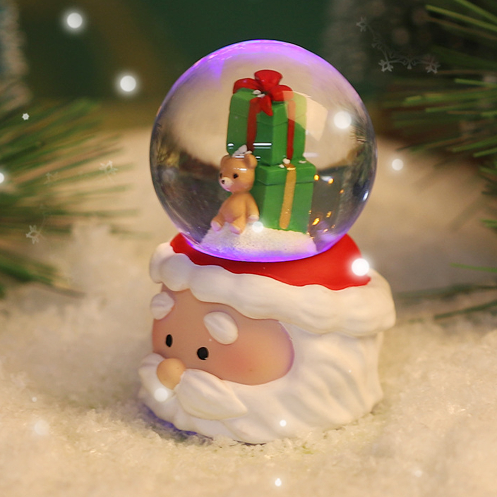 Christmas Crystal Ball Lightin - đánh giá và giá Snow Globe Musical