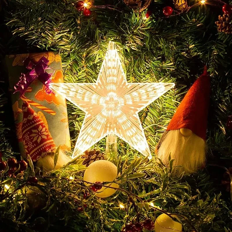 15cm Christmas Decoration Glow - đánh giá và giá Star Tree Topper