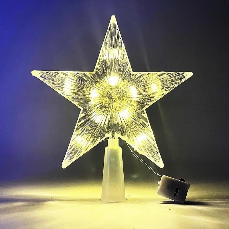 15cm Christmas Decoration Glow - đánh giá và giá Star Tree Topper