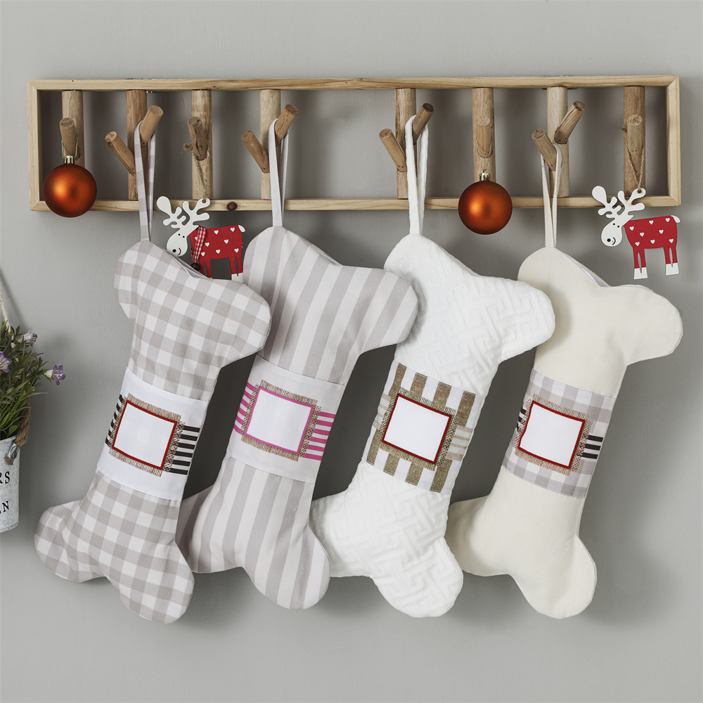 Plaid Pet Christmas Stocking F - đánh giá và giá Christmas Stocking Hanging