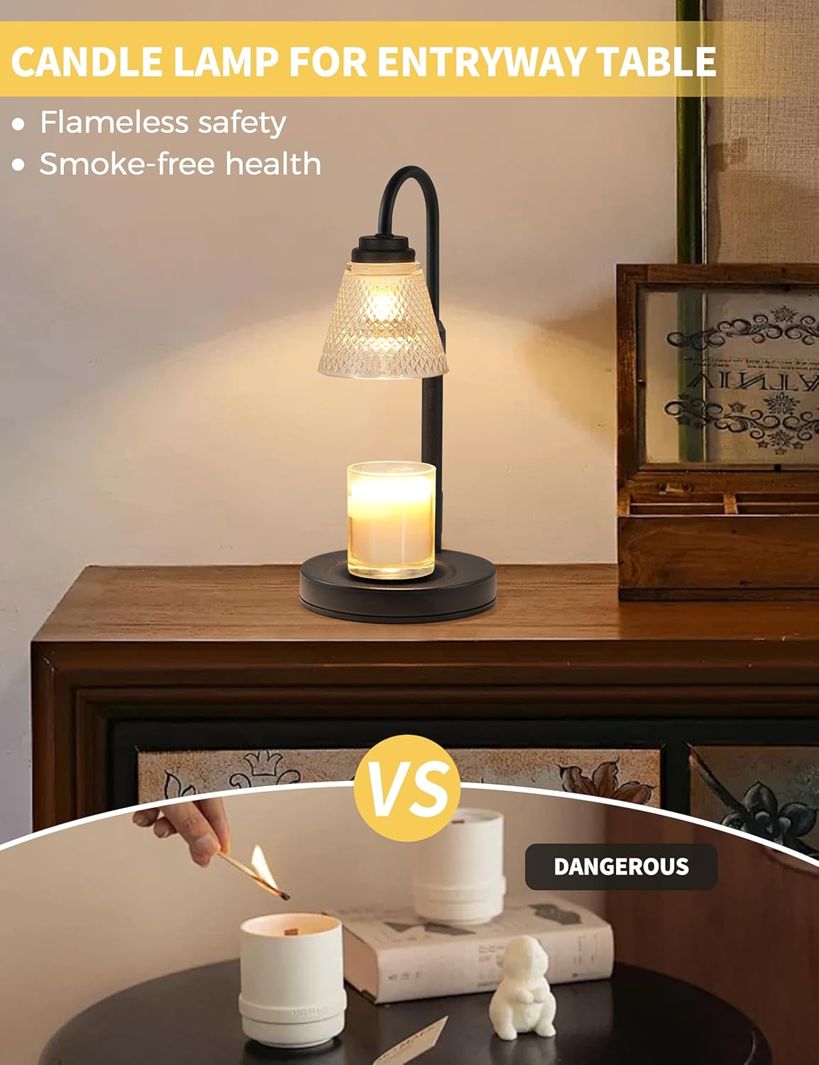 Candle Warmer Lamp with Timer  - đánh giá và giá Holiday Candle Set