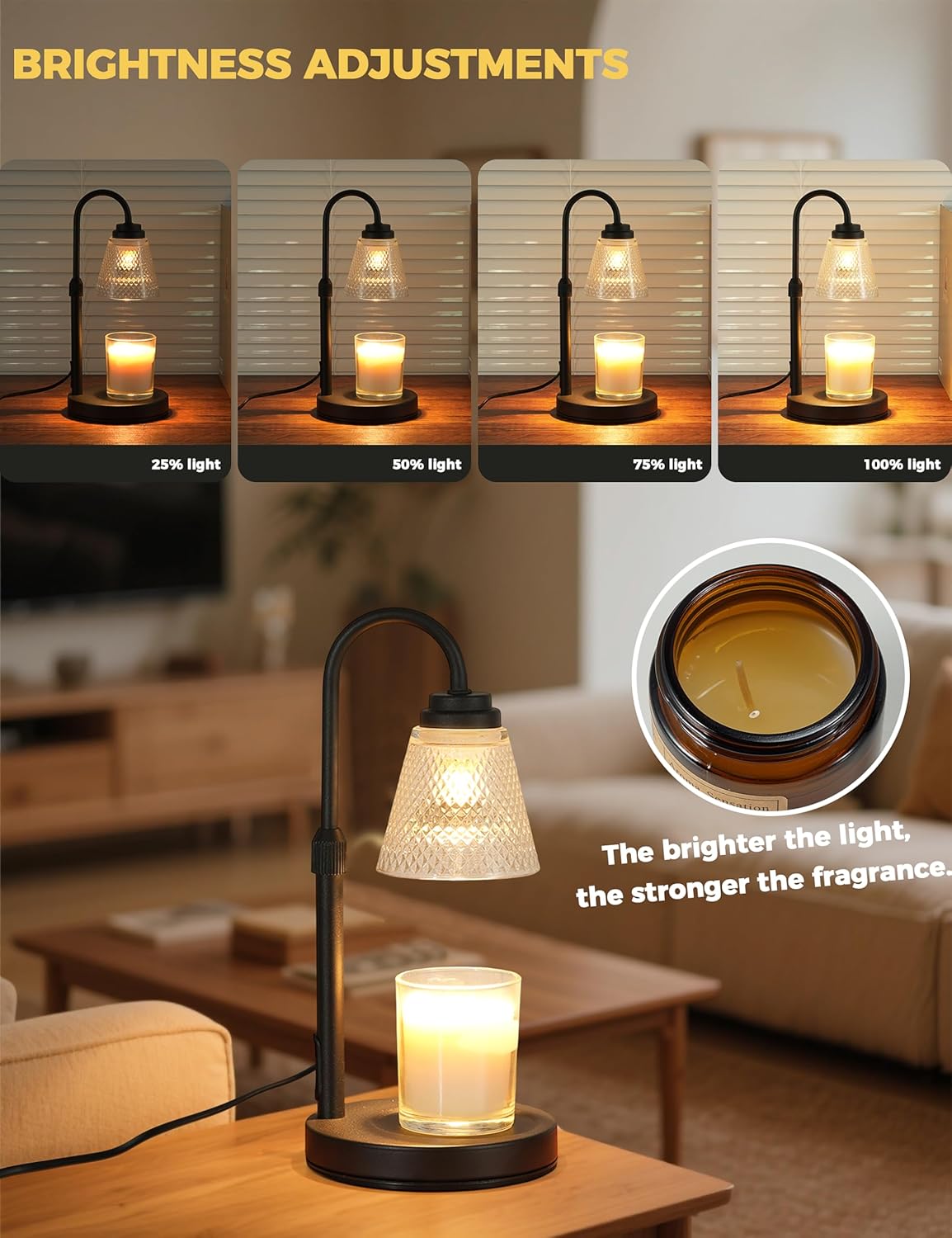 Candle Warmer Lamp with Timer  - đánh giá và giá Holiday Candle Set