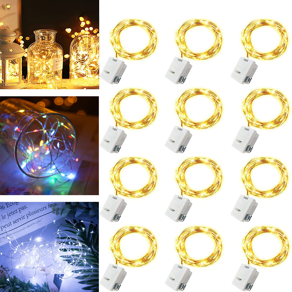 12PCS LED String Lights with 3 - đánh giá và giá Led Fairy String Lights