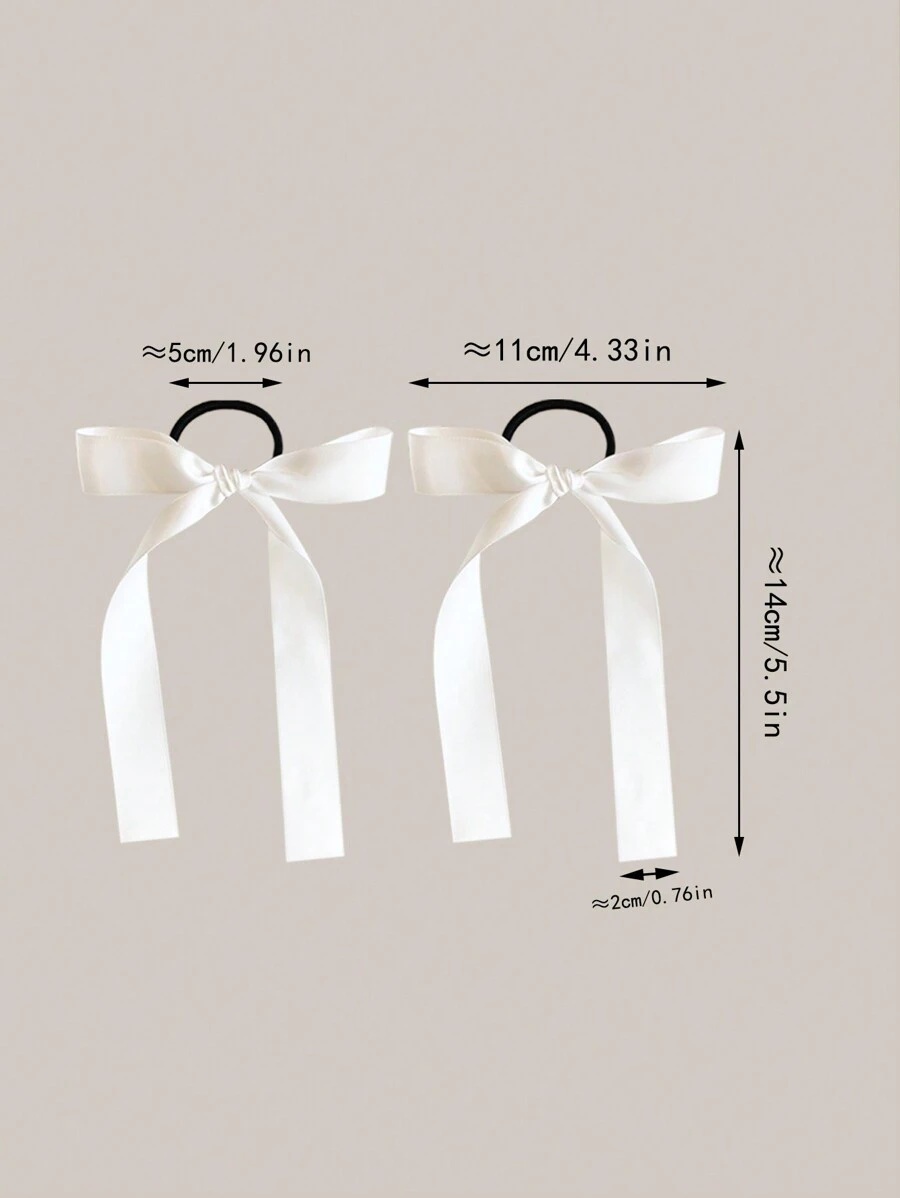 2pcs/set women's fashion multi - đánh giá và giá Ribbon Bow Gift
