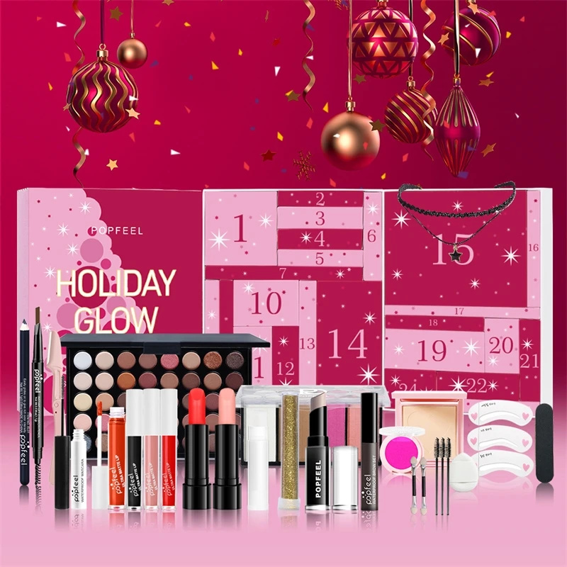 Christmas Countdown Makeup Set - đánh giá và giá Advent Calendar Gift