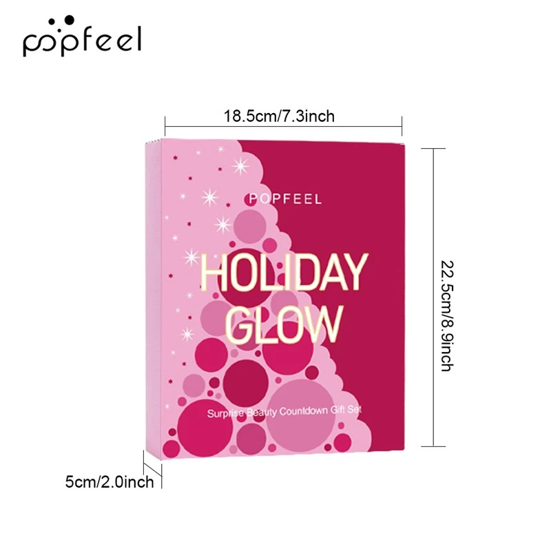 Christmas Countdown Makeup Set - đánh giá và giá Advent Calendar Gift