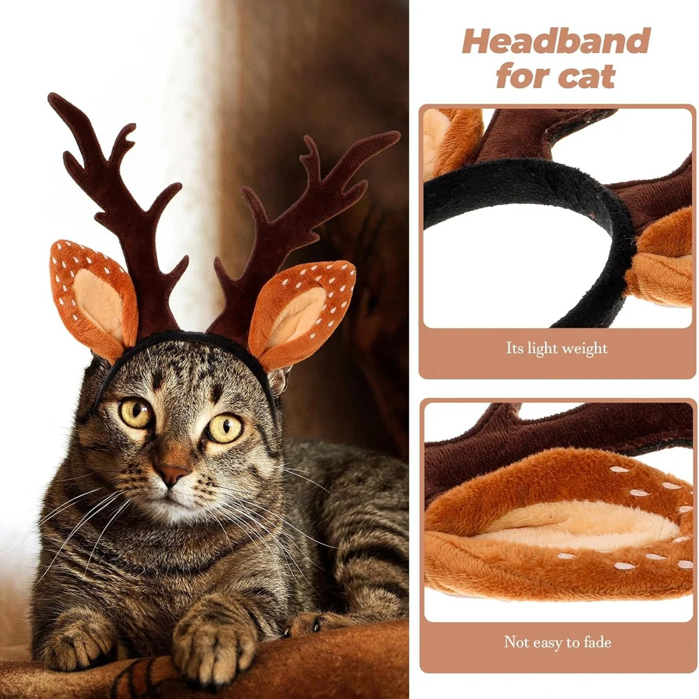 Dogs Headbands Deer Costume Ha - đánh giá và giá Reindeer Antlers Headband