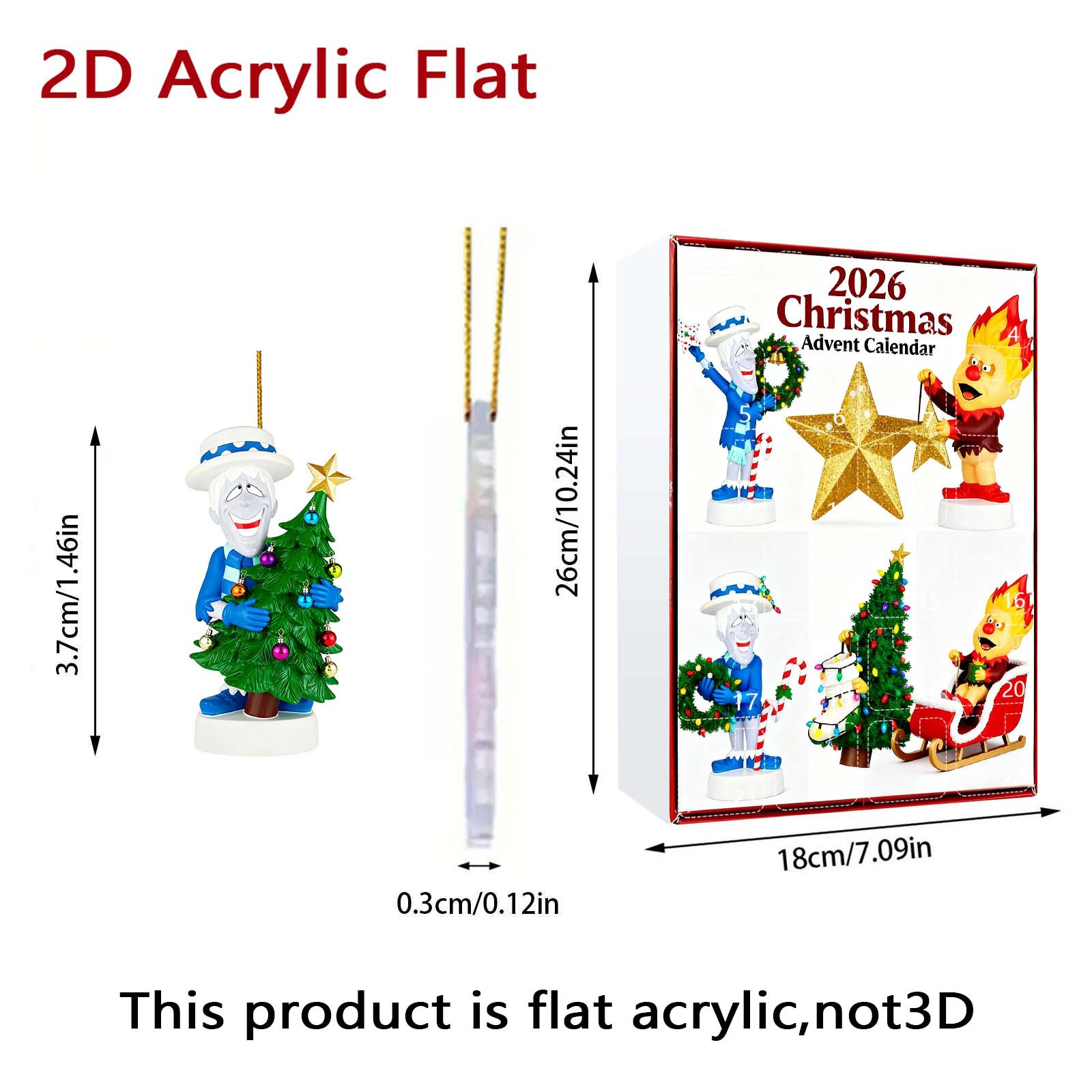 2026 The Year Without A Santa  - đánh giá và giá Advent Calendar Gift