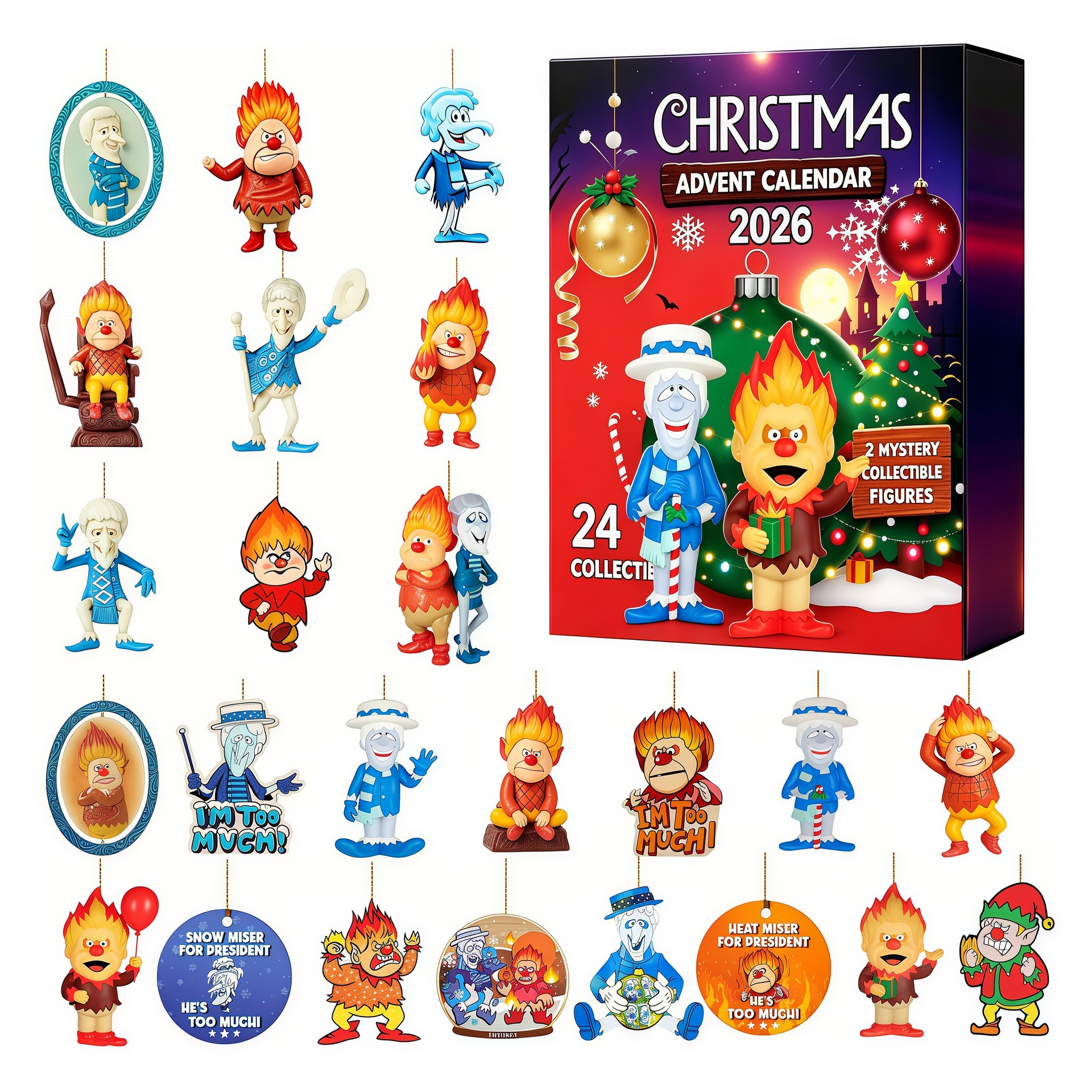 2026 The Year Without A Santa  - đánh giá và giá Advent Calendar Gift