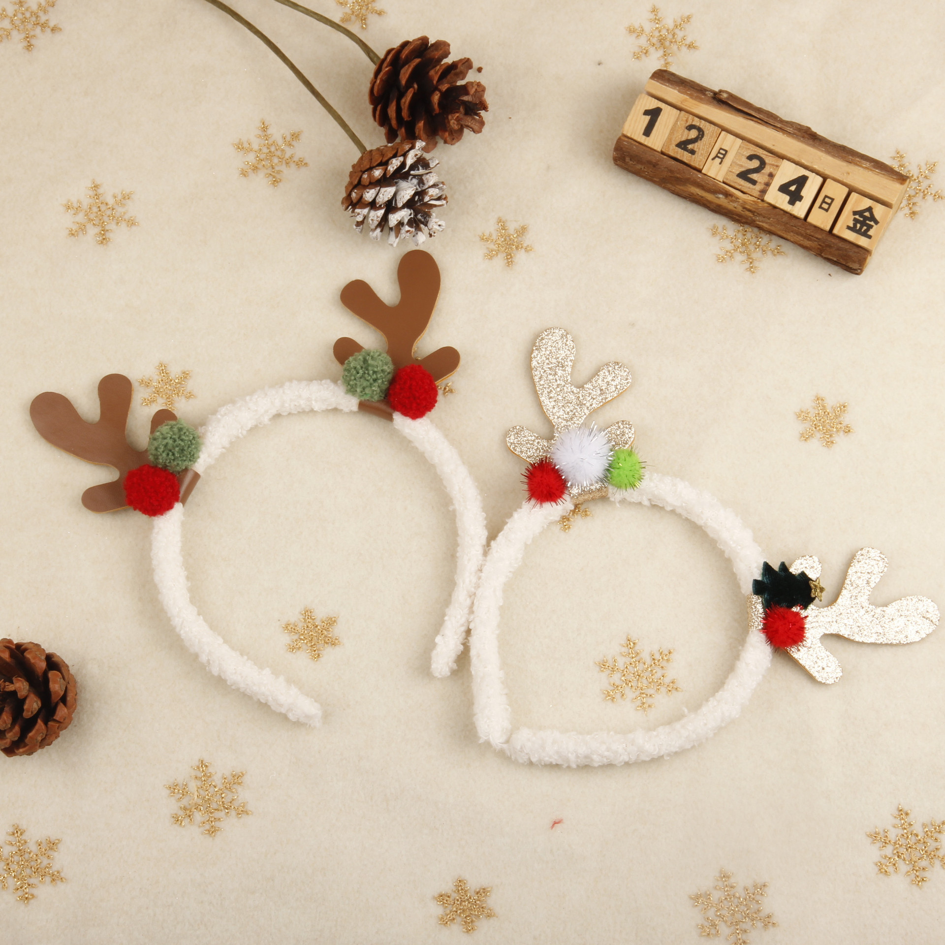 Christmas Reindeer Antler Head - đánh giá và giá Reindeer Antlers Headband