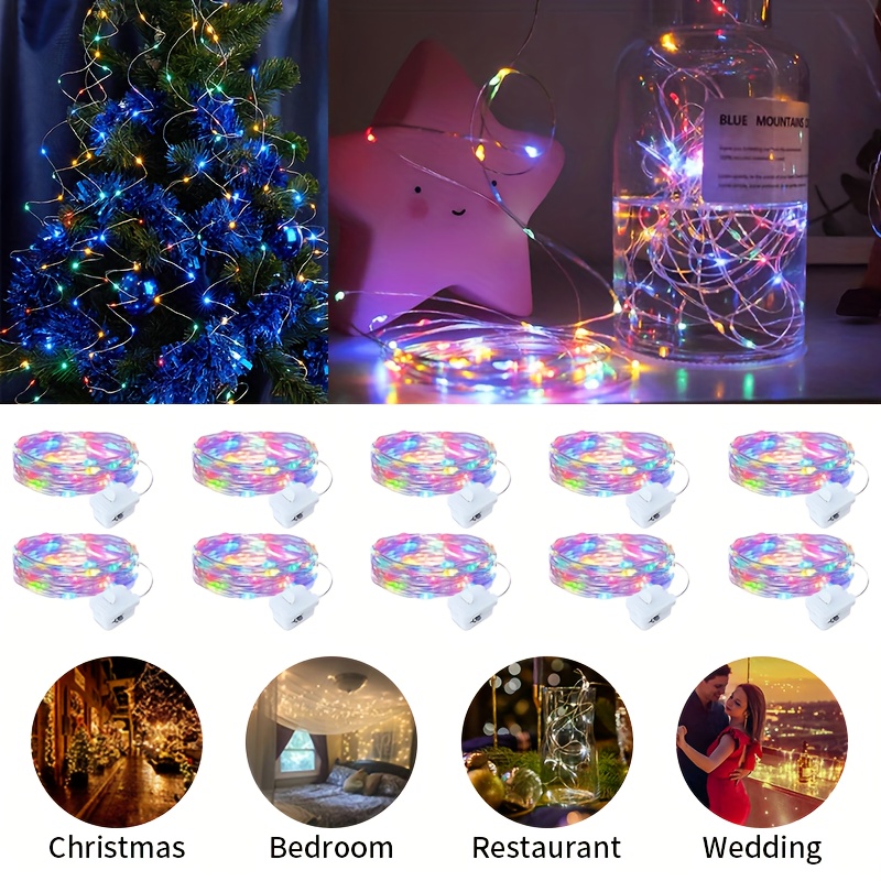 10 pcs Led Fairy Lights 3 Mode - đánh giá và giá Led Fairy String Lights