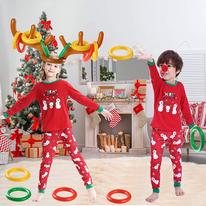 1/3/5set Christmas Game Inflat - đánh giá và giá Reindeer Antlers Headband