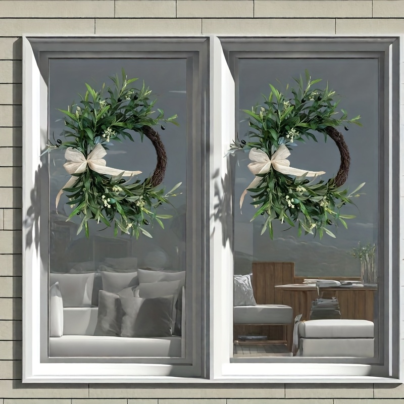 2025 Artificial Olive Wreath W - đánh giá và giá Christmas Wreath Fake