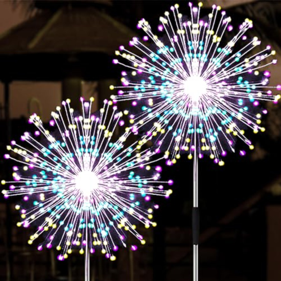 Solar Firework Lights, Lightin - đánh giá và giá Christmas Lights Outdoor