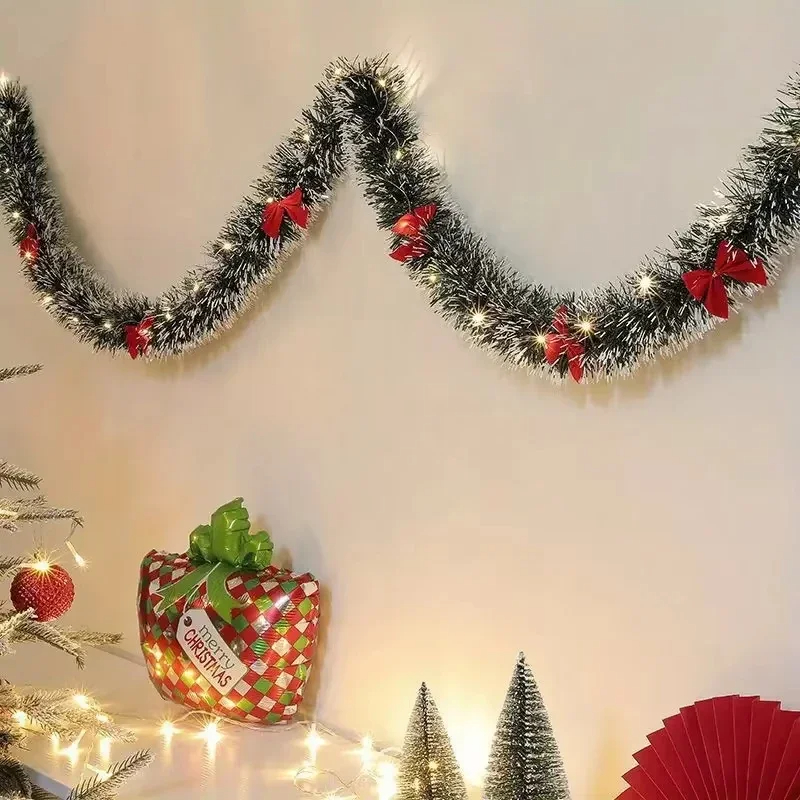 Christmas Tinsel Garland Artif - đánh giá và giá Tinsel Garland Decoration