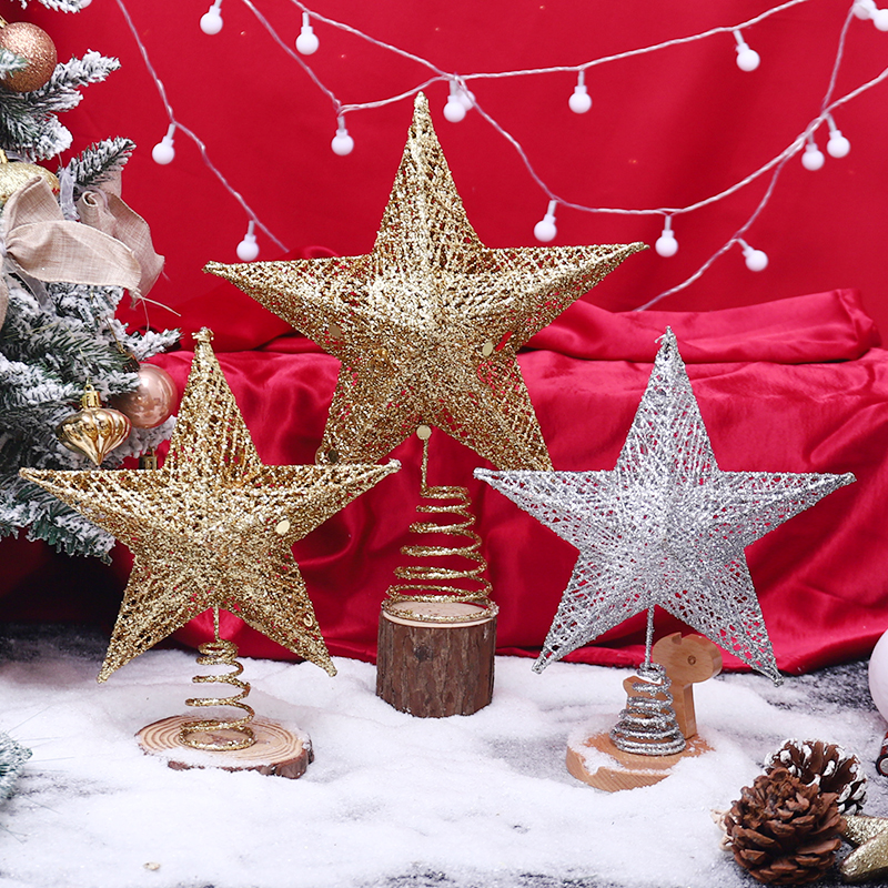 Glitter Christmas Tree Topper  - đánh giá và giá Star Tree Topper