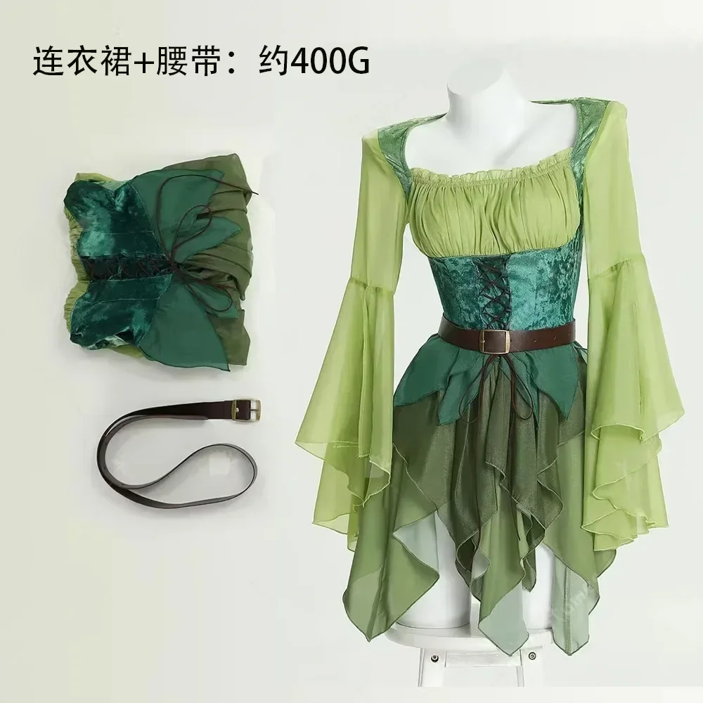 Women's Elf Medieval Green Fai - đánh giá và giá Elf Costume Christmas