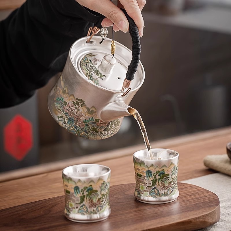 PYH Liu Yin one pot two cups p - đánh giá và giá Gift Box Wrap Set