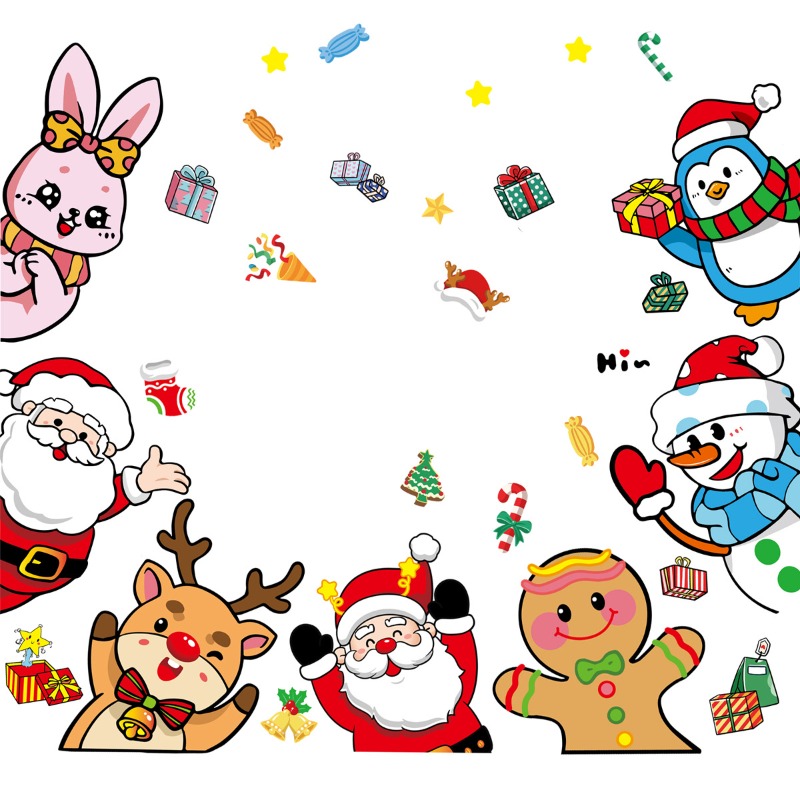 2025 Christmas Decorative Glas - đánh giá và giá Snowflake Window Decal