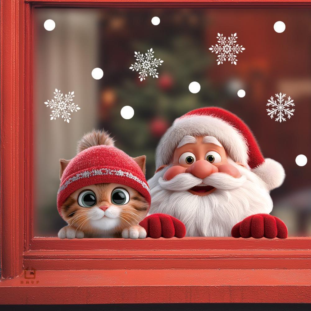 Christmas Window Door Mirror S - đánh giá và giá Snowflake Window Decal
